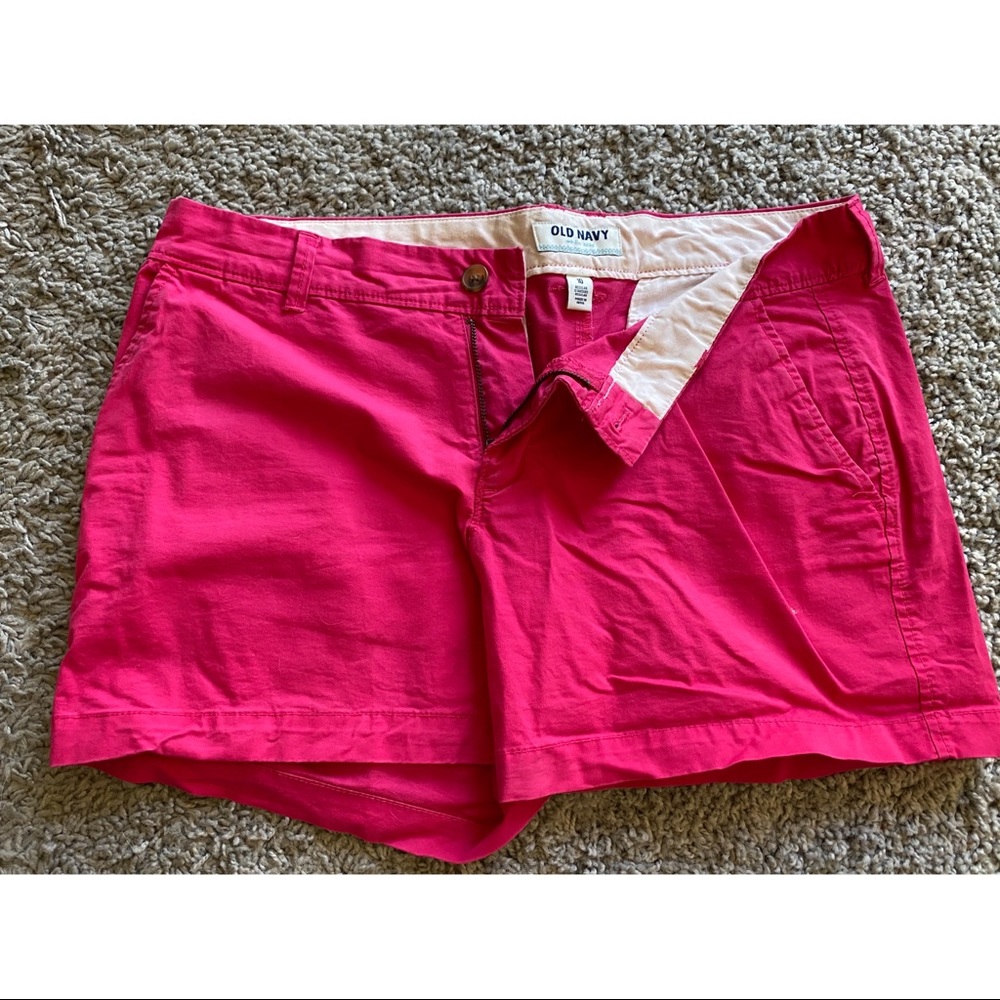 Pink shorts